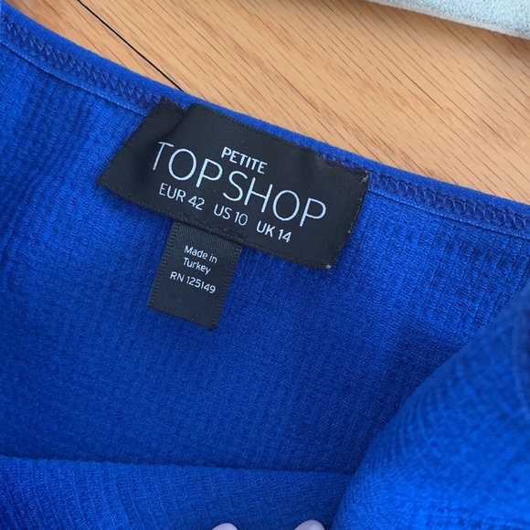 Beautiful Royal Blue Bodysuit - Picture 2 of 3